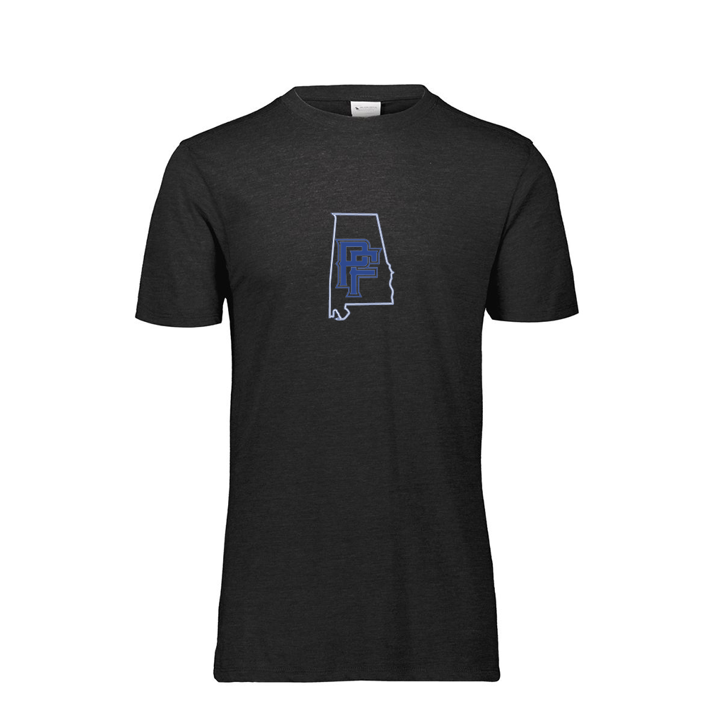 [FTSCUBBK-AS-LOGO1] Decker Adult Tri-Blend T-Shirt - Short Sleeve (Black, Adult S, Logo 1)