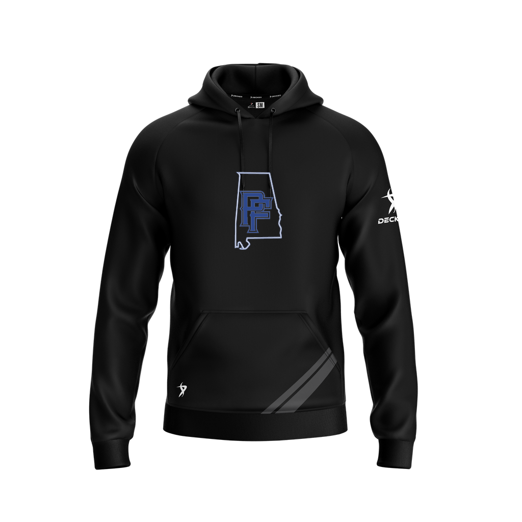 [FOLHSMBK-YXS-LOGO1] Decker Summit Hoodie (Black, Youth XS, Logo 1)