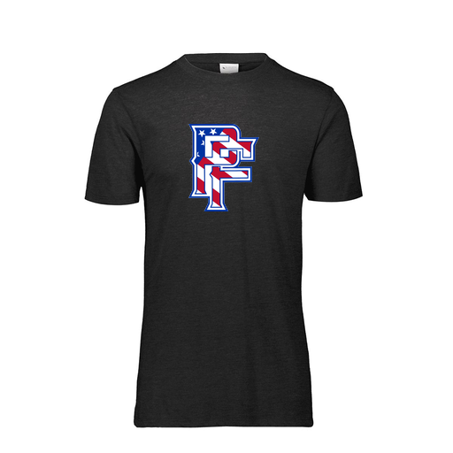 [FTSCUBBK-AS-LOGO2] Decker Men's Tri-Blend T-Shirt - Short Sleeve (Adult S, Black, Logo 2)