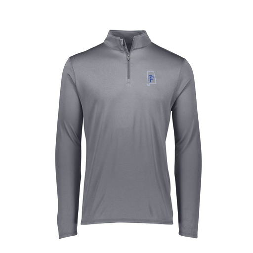 [FTLQFLGY-FAXS-LOGO1] Decker Women's Flex-Lite 1/4 Zip Shirt (Female Adult XS, Gray, Logo 1)