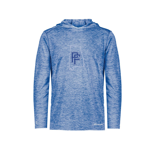 [FOLHCGRY-AS-LOGO1] Decker Men's Charge Hoodie (Adult S, Royal, Logo 1)