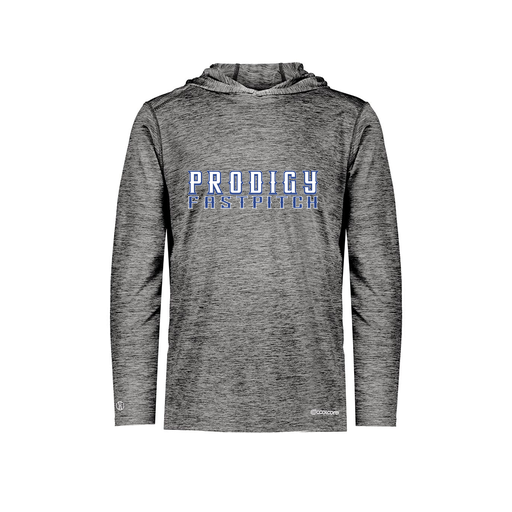 [FOLHCGBK-YS-LOGO3] Decker Youth Charge Hoodie (Youth S, Black, Logo 3)